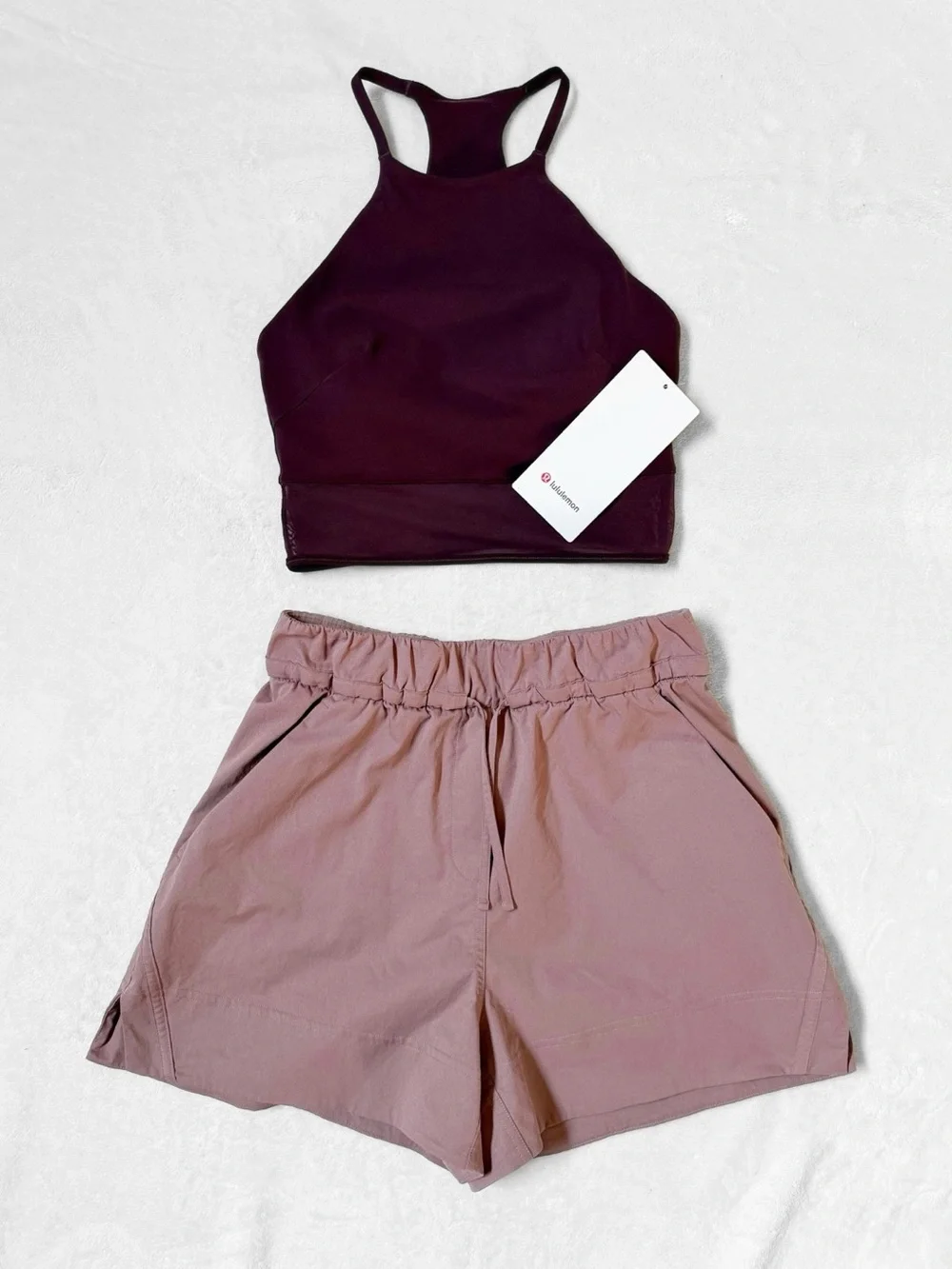 Lululemon Cinchable Waist HR Woven Short 3.5” – Twilight Rose – XS